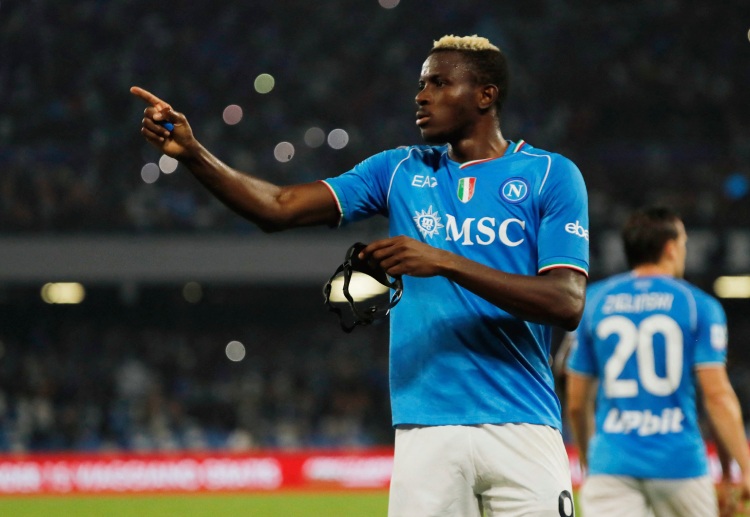 Victor Osimhen jadi striker terbaik Serie A musim lalu