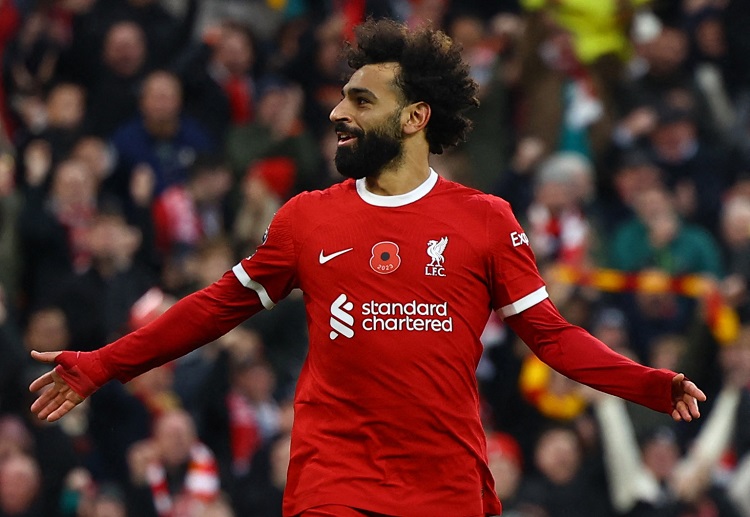 Mohamed Salah đã 4 lần đá phạt đền ở Premier League 2023/24