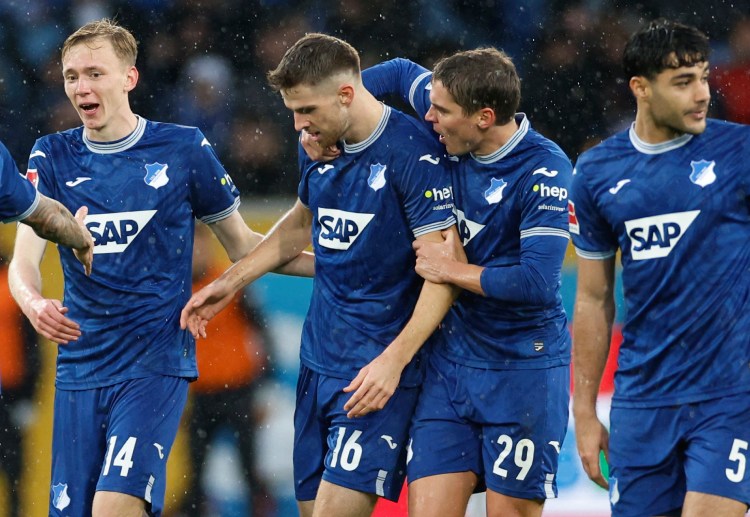 Hoffenheim đang xếp thứ 7 trên BXH Bundesliga 2023/24