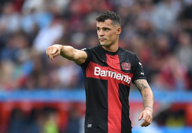 Granit Xhaka memenangkan gelar Bundesliga bersama Bayer Leverkusen