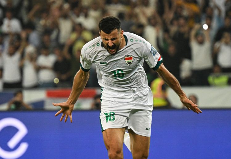 Aymen Hussein has scored 6 goals in 7 matches in World Cup 2026 Asian qualifiers