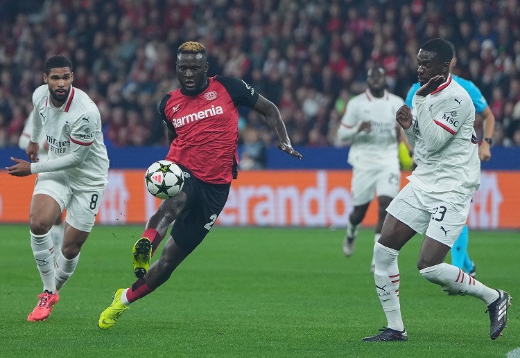 Leverkusen duy trì thành tích toàn thắng ở Champions League 2024/25