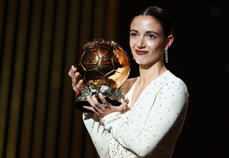 Aitana Bonmati wins her second straight Ballon d'Or Féminin as the world’s top women’s footballer