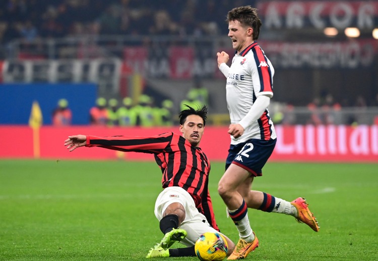 AC Milan midfielder Tijjani Reijnders has put in a strong performance during their Serie A match with Hellas Verona