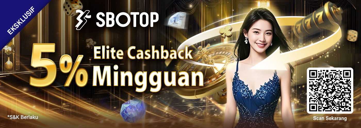 5% Elite Cashback Mingguan