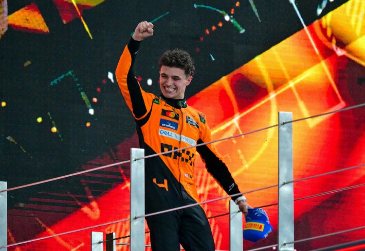 McLaren's Lando Norris strongly eyes to surpass Max Verstappen in the Formula 1 Driver's standings in 2025