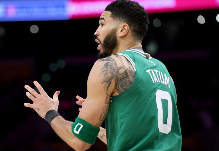 Jayson Tatum will seek to inspire a Boston Celtics rebound after their disappointing 117-96 loss to the Lakers in the NBA