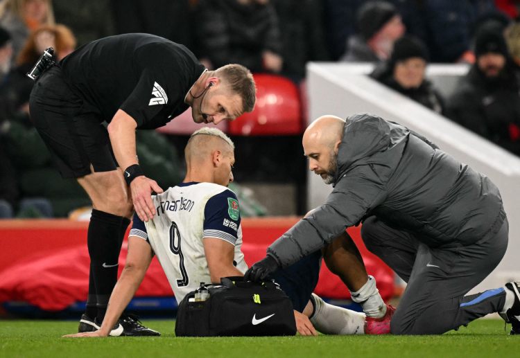 Richarlison remains sidelined in the Premier League as he recovers from injury