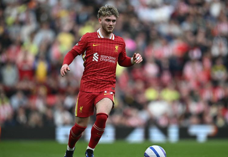 Harvey Elliott scored in the first leg of Liverpool's Round of 16 tie against Paris Saint-Germain