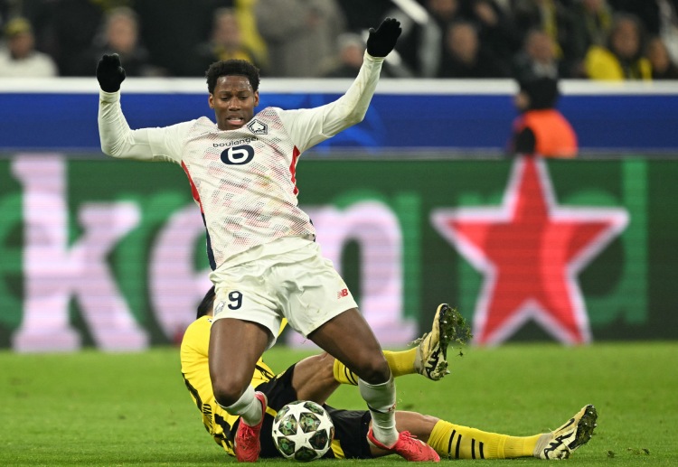 Jonathan David targetkan gol di pertandingan Liga Champions UEFA