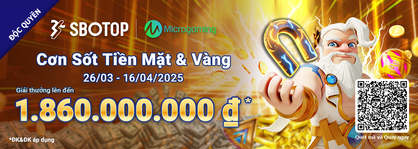 Giải Đấu Cơn Sốt Tiền Mặt & Vàng Microgaming