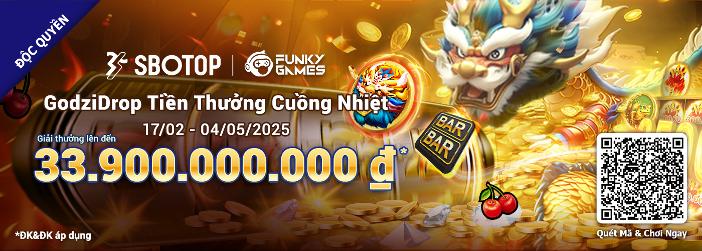 Funky Games GodziDrop Tiền Thưởng Cuồng Nhiệt