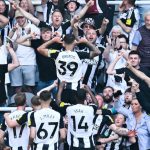 英超联赛 吉马良斯补时远射建功，纽卡锁定胜局