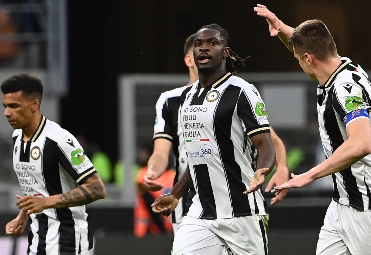 Udinese đang có phong độ bất ổn tại Serie A