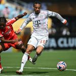 世俱杯 萨内两度单刀不进，拜仁错失扳平希望。