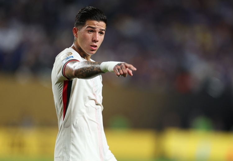 世俱杯  恩佐在上一场比赛中送出两次助攻，预计将再次首发出场。