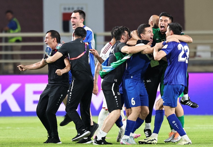 Uzbekistan xếp thứ hai bảng A Vòng loại World Cup khu vực châu Á