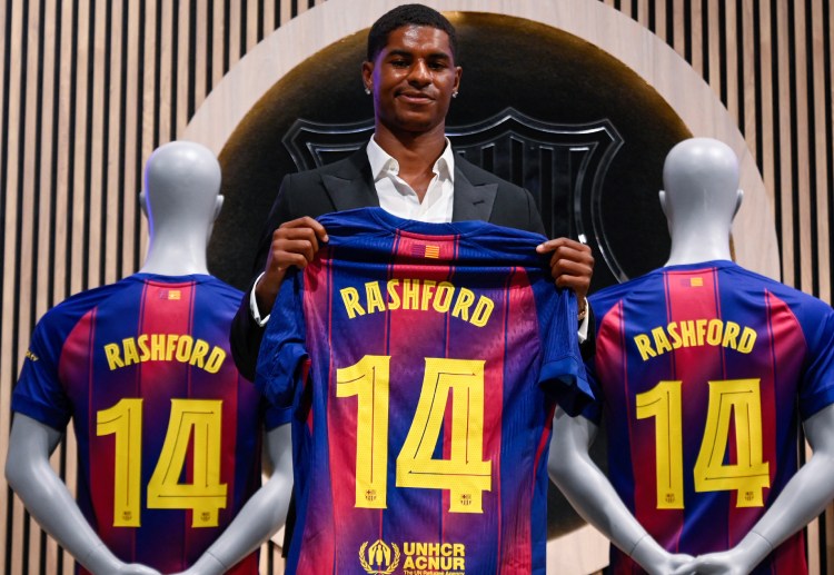 西甲联赛  巴萨与曼联达成协议，租借英格兰前锋马库斯·拉什福德，为新赛季增添攻击选择。