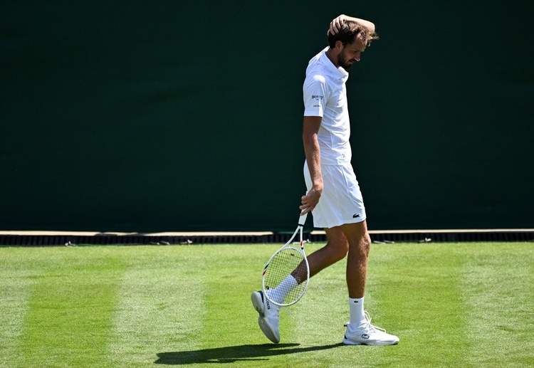 Daniil Medvedev has failed to beat Benjamin Bonzi in their 2025 Wimbledon first round match