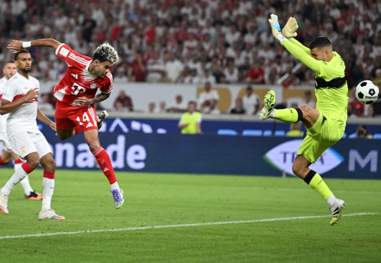 Luis Díaz netted his maiden Bayern goal with a header during their DFL Supercup win against VfB Stuttgart