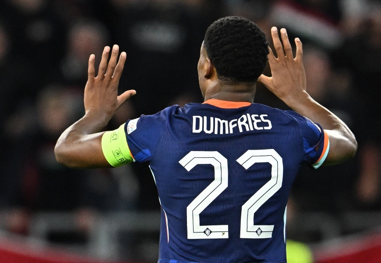 Denzel Dumfries diandalkan Belanda di pertandingan kualifikasi Piala Dunia 2026