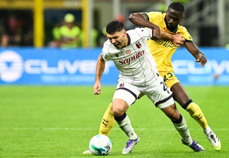 Bologna thất bại trên sân của AC Milan ở vòng 3 Serie A