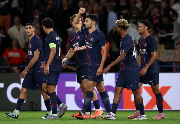 Paris Saint-Germain ended their Champions League match against Atalanta in a 4-0 win
