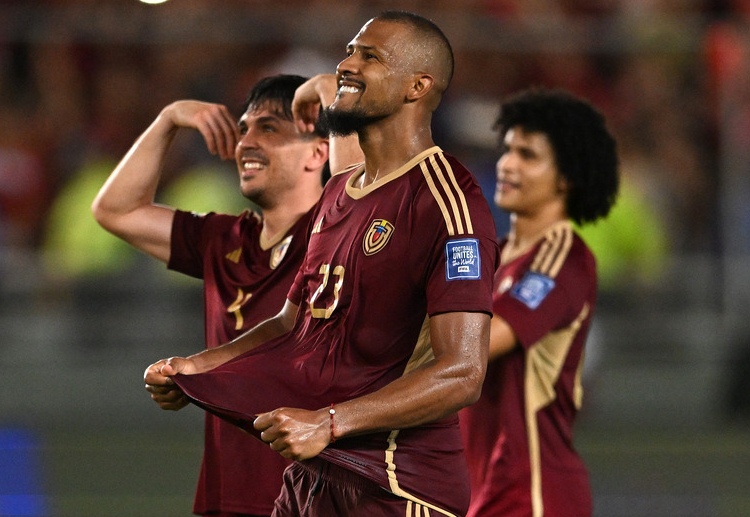 Taruhan kualifikasi Piala Dunia 2026: Venezuela vs Kolombia