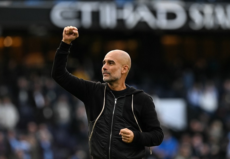 英超联赛 曼城教练瓜迪奥拉距离英超250场胜利只差一步，将继续书写历史。