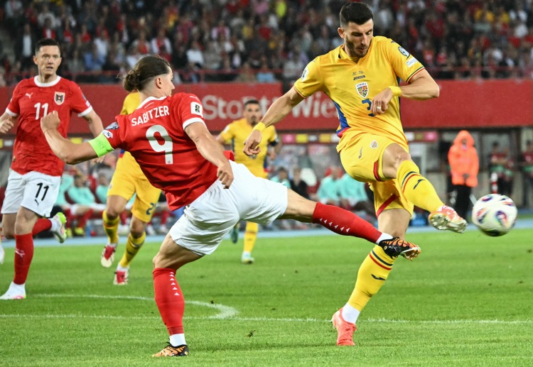Romania thi đấu trận thứ sáu ở Vòng loại World Cup chạm trán Áo