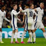 世界杯预选赛 英格兰客场2比0击败阿尔巴尼亚，凯恩上演梅开二度好戏。