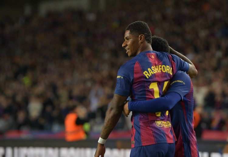 西甲联赛 第61分钟，拉什福德再下一城，锁定3比1的比分。