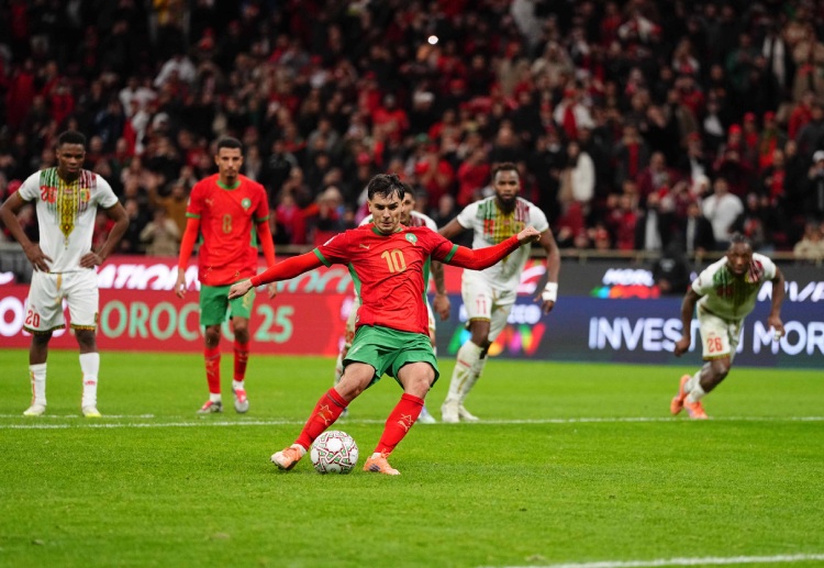 Brahim Diaz breaks new ground, scoring in four different Africa Cup of Nations fixtures for Morocco