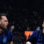 意甲联赛 劳塔罗、小图拉姆和恰尔汗奥卢构成了国米进攻端的核心力量。