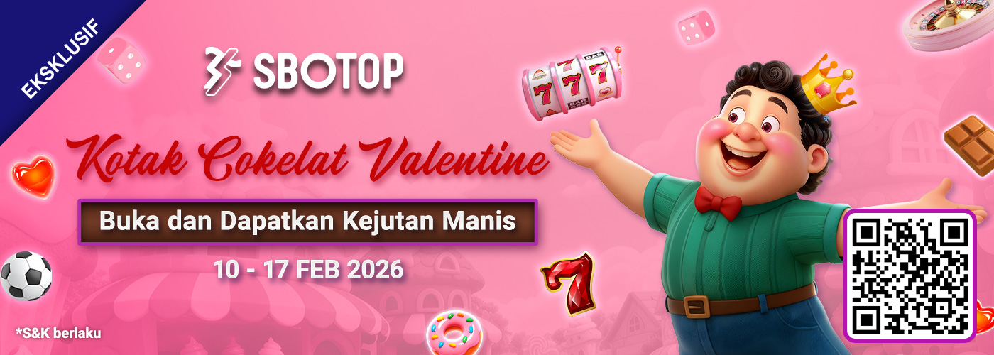 Kotak Cokelat Valentine