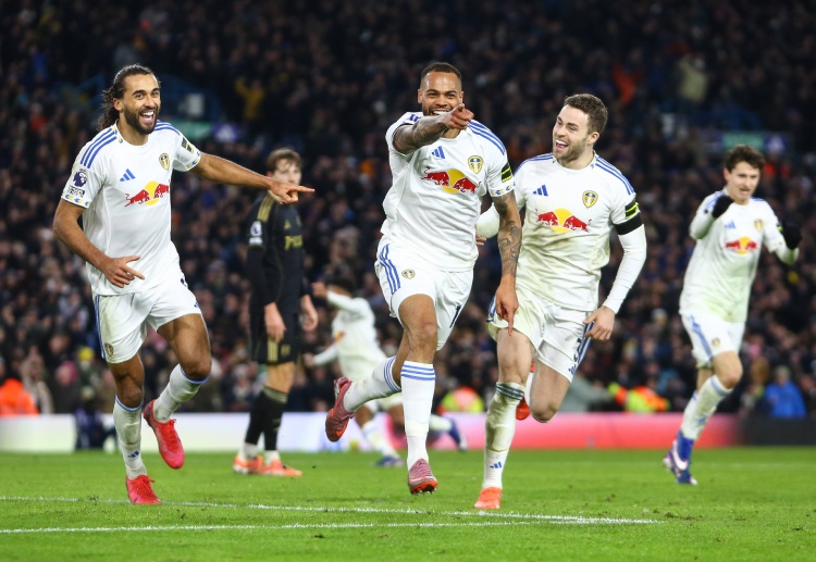 英超联赛 恩梅查在最后时刻替补上场,打入制胜一球,确保利兹联拿下胜利。