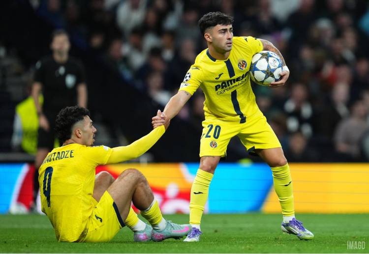 Ayoze Perez dan Georges Mikautadze beraksi di pertandingan La Liga