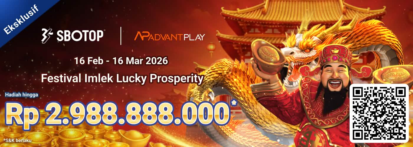 Festival Imlek Lucky Prosperity AdvantPlay