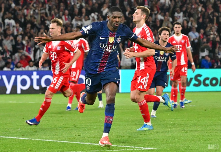 Ousmane Dembele has been a key figure to PSG's 5-4 win against Bayern Munich in the Champions League