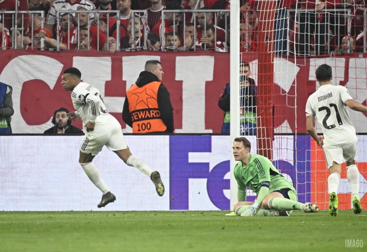 欧冠联赛 姆巴佩延续火热状态破门，助皇马3比2再次领先