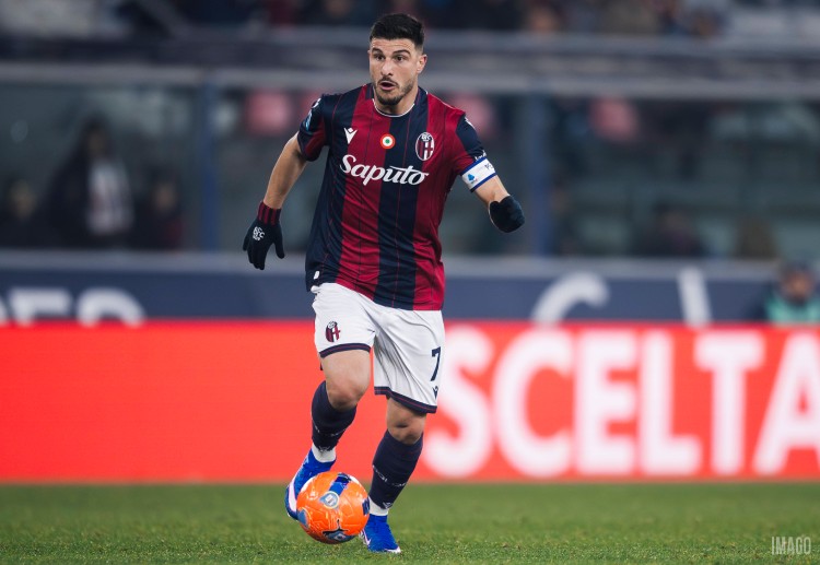 Riccardo Orsolini is Bologna’s top scorer in Serie A with eight goals