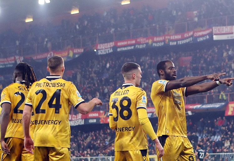 Serie A: Udinese có thể sẽ tiếp tục gặp khó khăn trước một đối thủ ở nhóm dẫn đầu