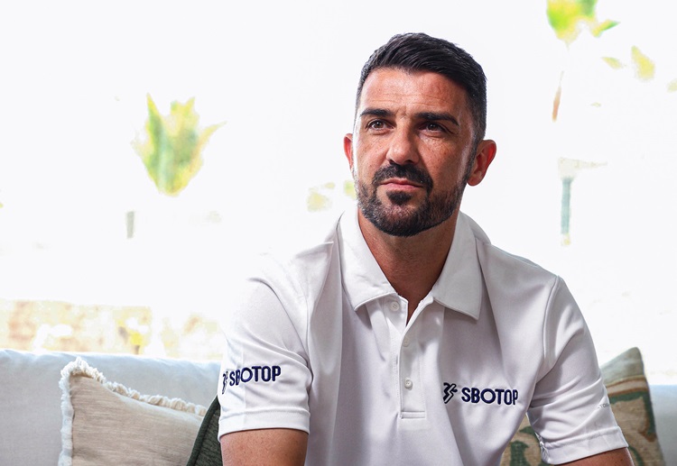 Spain and Barcelona legend David Villa announced as the newest SBOTOP brand ambassador