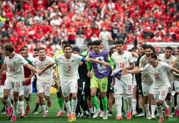 모로코는 캐나다에 0-3 압승을 거둔 뒤 월드컵 2026 8강에 진출한다.